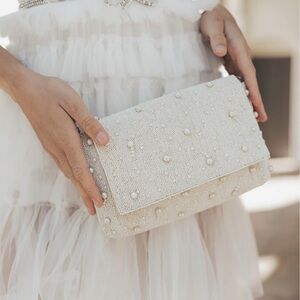 Untamed Petals Elopement Clutch - Like New